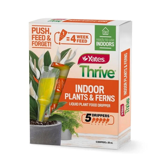 Yates 30mL Thrive Indoor Plants & Ferns Drippers - 5 Pack